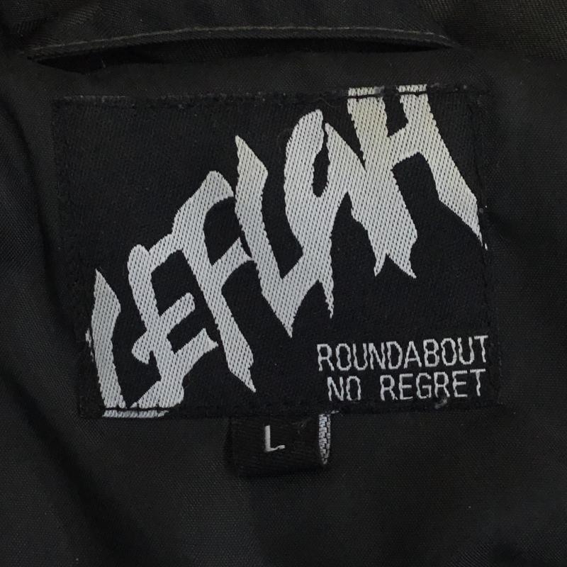レフラー LEFLAH ジャケット、上着 ジャケット、ブレザー L カモフラージュ柄・迷彩 緑 / グリーン /  メンズ USED 古着 中古 10143145