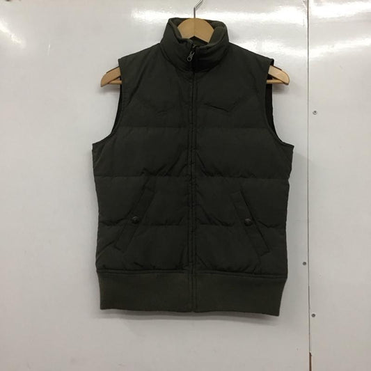 リーバイス Levi s ベスト ベスト ダウンベスト M 無地 カーキ / カーキ /  レディース USED 古着 中古 10141716