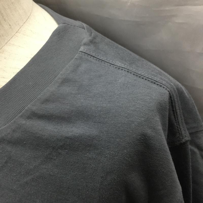 ニューバランス New Balance Tシャツ 半袖 半袖カットソー プリントTシャツ クルーネックカットソー XL ロゴ、文字 灰 / グレー /  メンズ USED 古着 中古 10119709