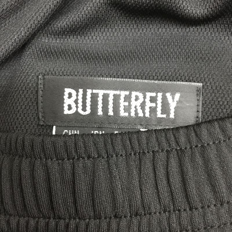 バタフライ BUTTERFLY パンツ ショートパンツ 51970-006 卓球パンツ パステップパンツ2 タグ付き M ワンポイント 黒 / ブラック / X 赤 / レッド /  メンズ USED 古着 中古 10135686