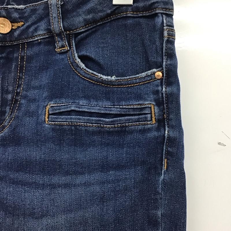 ザラ ZARA パンツ デニム、ジーンズ スキニー 36 ストレッチ 36 無地 青 / ブルー /  レディース USED 古着 中古 10133742
