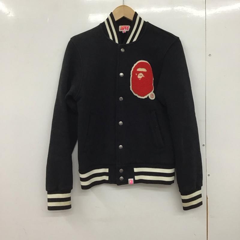 アベイシングエイプ A BATHING APE ジャケット、上着 ジャンパー、ブルゾン 無地 黒 / ブラック /  レディース USED 古着 中古 10147044
