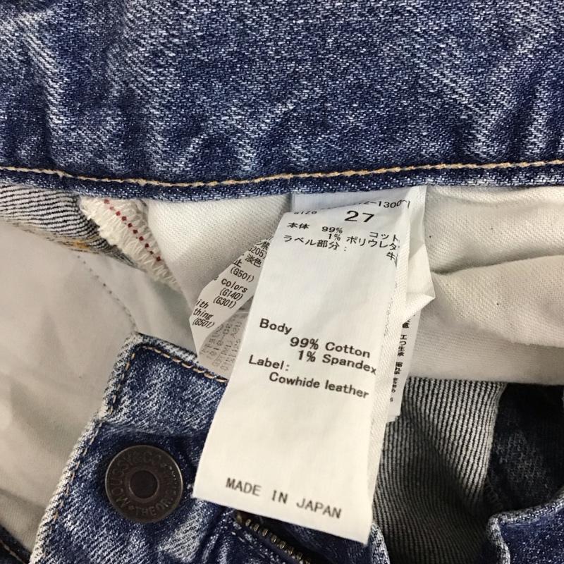 マウジー MOUSSY パンツ デニム、ジーンズ 010faa12-1300-1 ブーツカットパンツ デニムパンツ フレアパンツ 27インチ 無地 インディゴ / インディゴ /  レディース USED 古着 中古 10114480