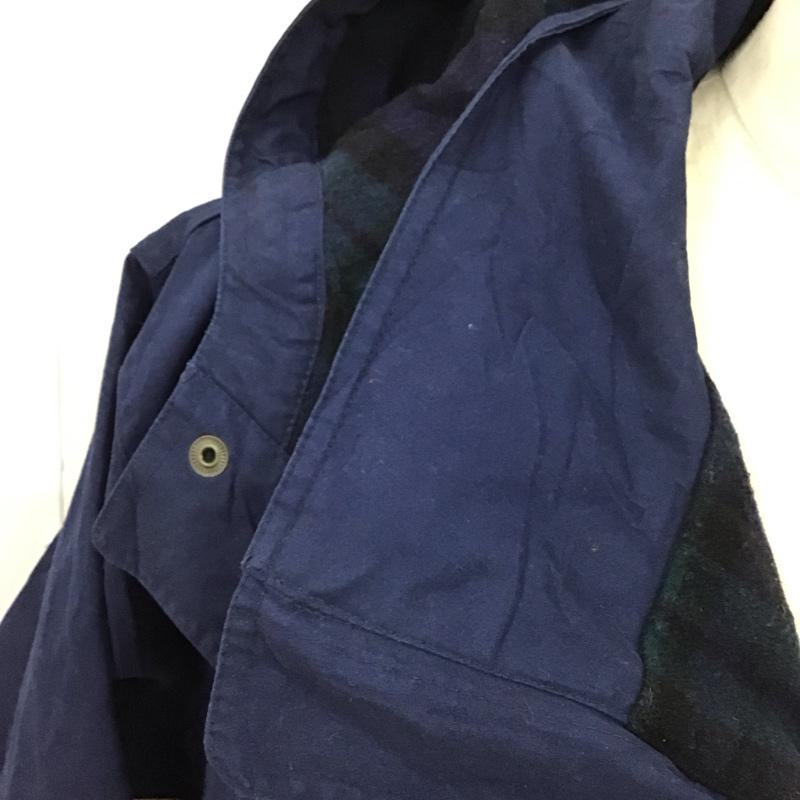 エディーバウアー Eddie Bauer ジャケット、上着 ジャンパー、ブルゾン ジップアップジャケット ジャンパー ジャケット カジュアルジャケット アウター L 無地 紺 / ネイビー /  メンズ USED 古着 中古 10116014
