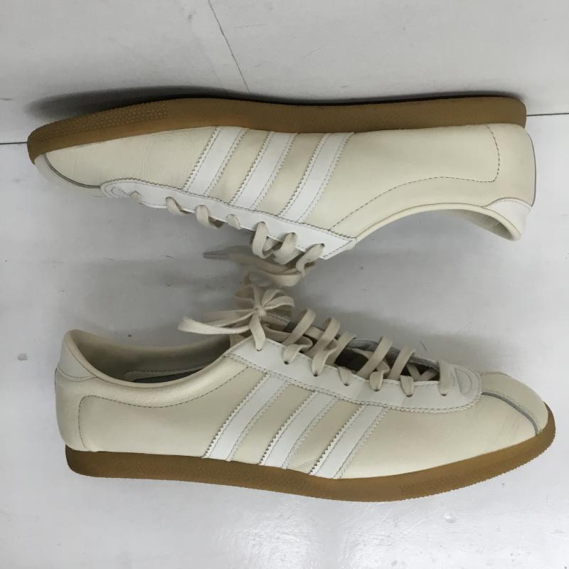 アディダス adidas スニーカー スニーカー IG6207 ロンドン 28.5cm ロゴ、文字 白 / ホワイト / X ベージュ / ベージュ /  メンズ USED 古着 中古 10129988