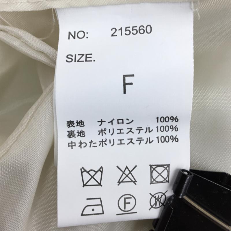 レイカズン Ray Cassin ジャケット、上着 ジャンパー、ブルゾン FREE  白 / ホワイト /  レディース USED 古着 中古 10144412