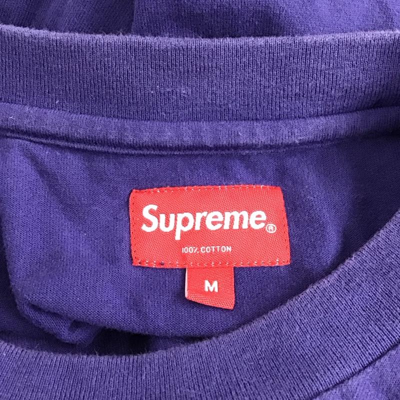 シュプリーム Supreme Tシャツ 半袖 21AW GonzNametagS/STop 半袖カットソー プリントTシャツ M ロゴ、文字 紫 / パープル /  メンズ USED 古着 中古 10120386