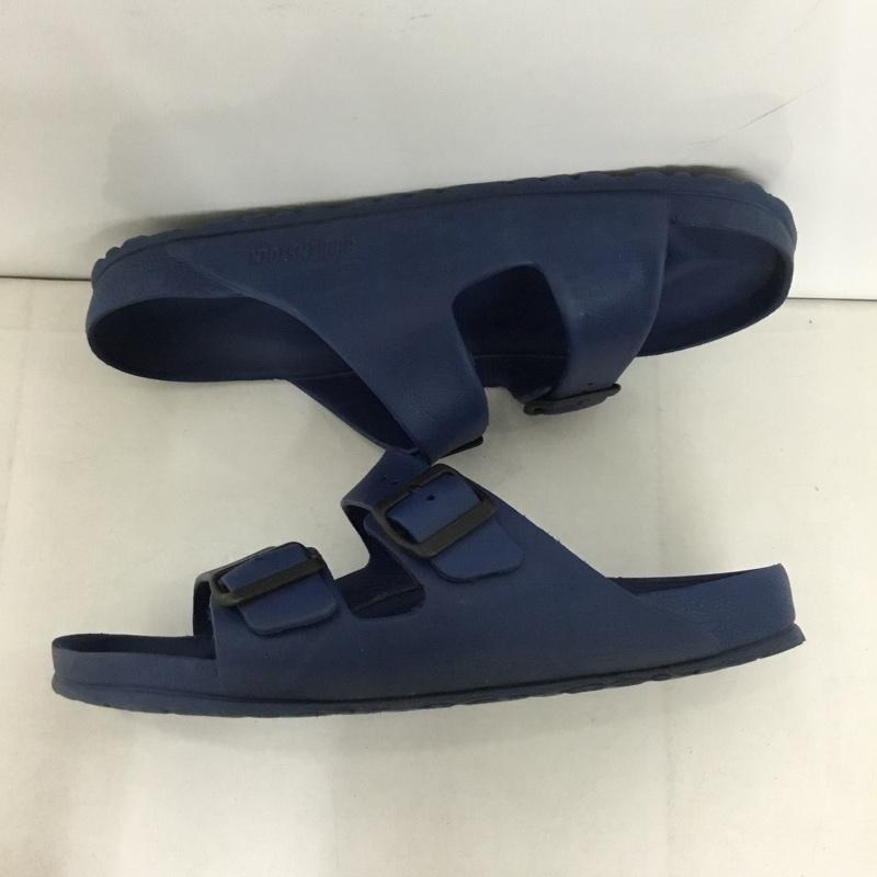 ビルケンシュトック BIRKENSTOCK サンダル サンダル EVA アリゾナ 26.5 26.5cm ロゴ、文字 紺 / ネイビー /  メンズ USED 古着 中古 10145607