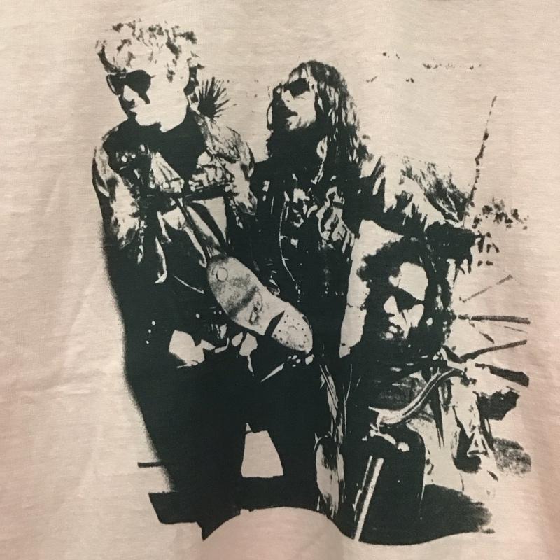 ティーエムティー TMT Tシャツ 半袖 半袖カットソー プリントTシャツ クルーネックカットソー M プリント 桃 / ピンク /  メンズ USED 古着 中古 10125738