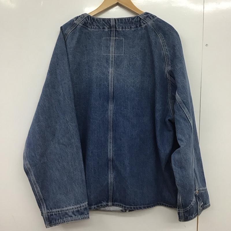 リーバイストラウスアンドコー Levi Strauss & co. ジャケット、上着 ジャンパー、ブルゾン デニム XL 無地 インディゴ / インディゴ /  メンズ USED 古着 中古 10146652