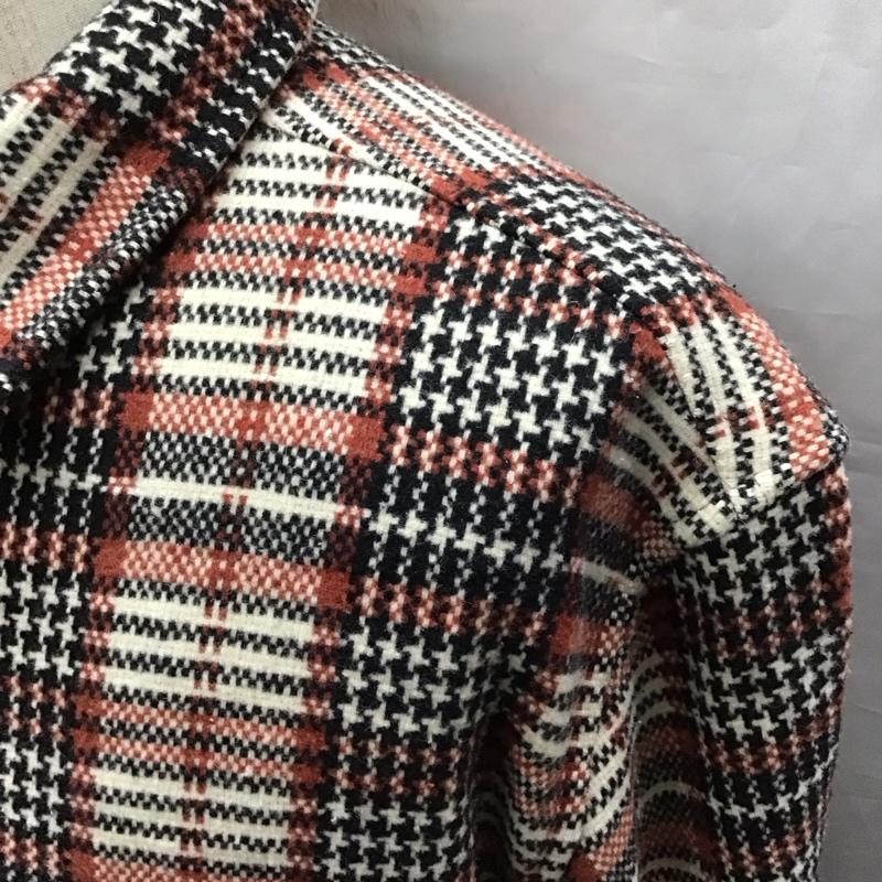 バンクスジャーナル BANKS JOURNAL シャツ、ブラウス 長袖 L チェック 黒 / ブラック / X オフホワイト / オフホワイト / X 赤 / レッド /  メンズ USED 古着 中古 10121203