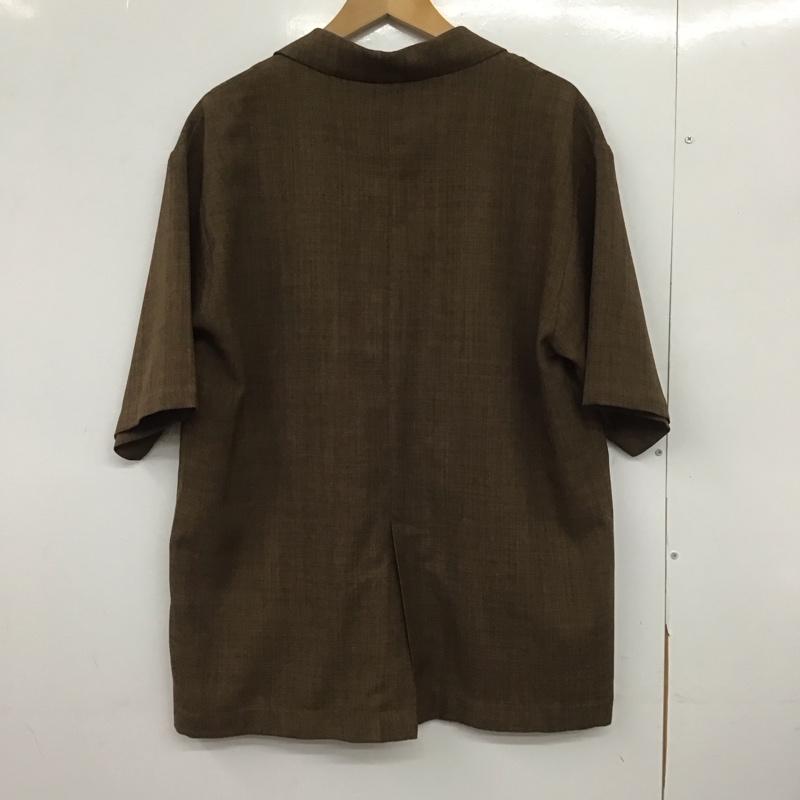 ローリーズファーム LOWRYS FARM ジャケット、上着 ジャケット、ブレザー FREE 無地 茶 / ブラウン /  レディース USED 古着 中古 10148671