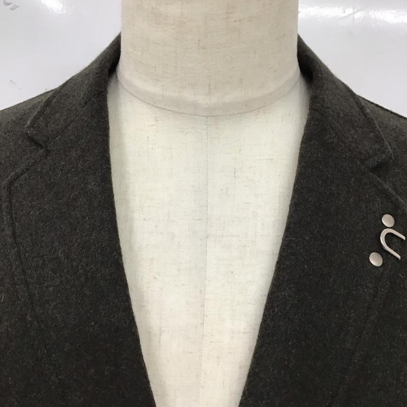 ネーム Name. ジャケット、上着 ジャケット、ブレザー NMJK-ST15AW-001 ダブルブレストジャケット 1 無地 カーキ / カーキ /  メンズ USED 古着 中古 10121360