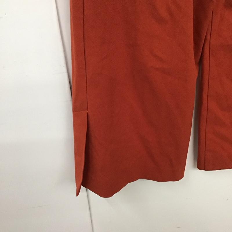 ニコアンド niko and... パンツ スラックス L 無地 茶 / ブラウン /  レディース USED 古着 中古 10129612