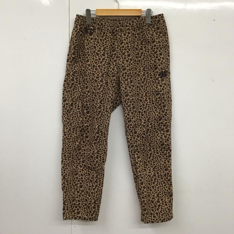 サンタクルーズ SANTA CRUZ パンツ ワークパンツ、ペインターパンツ ワークパンツ ワイドパンツ カジュアルパンツ L ヒョウ柄・レオパード柄 茶 / ブラウン /  メンズ USED 古着 中古 10123686