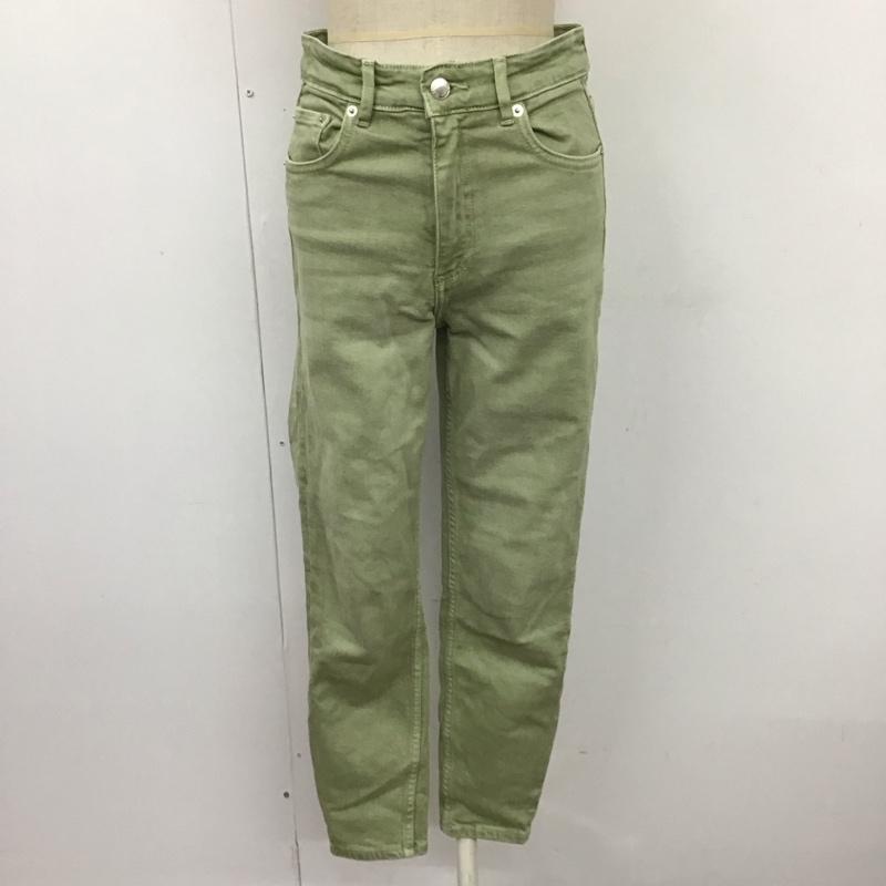 ザラ ZARA パンツ デニム、ジーンズ 4060 810 537 スキニー 無地 カーキ / カーキ /  レディース USED 古着 中古 10110879
