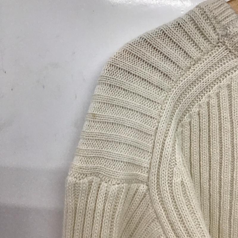 レイカズン Ray Cassin ニット、セーター 長袖 タグ付 FREE 無地 白 / ホワイト /  レディース USED 古着 中古 10147790