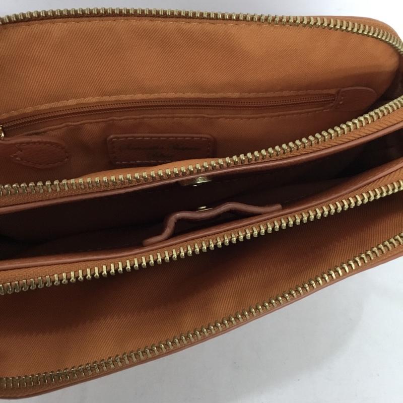 サマンサタバサ デラックス Samantha Thavasa Deluxe ショルダーバッグ ショルダーバッグ ロゴ、文字 茶 / ブラウン /  レディース USED 古着 中古 10148805