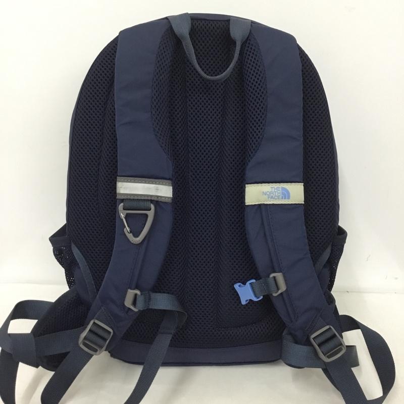 ザノースフェイス THE NORTH FACE バッグ バッグ NMJ71653 SMALL DAY キッズ リュック バックパック デイパック ロゴ、文字 紺 / ネイビー /  ボーイズ USED 古着 中古 10150448