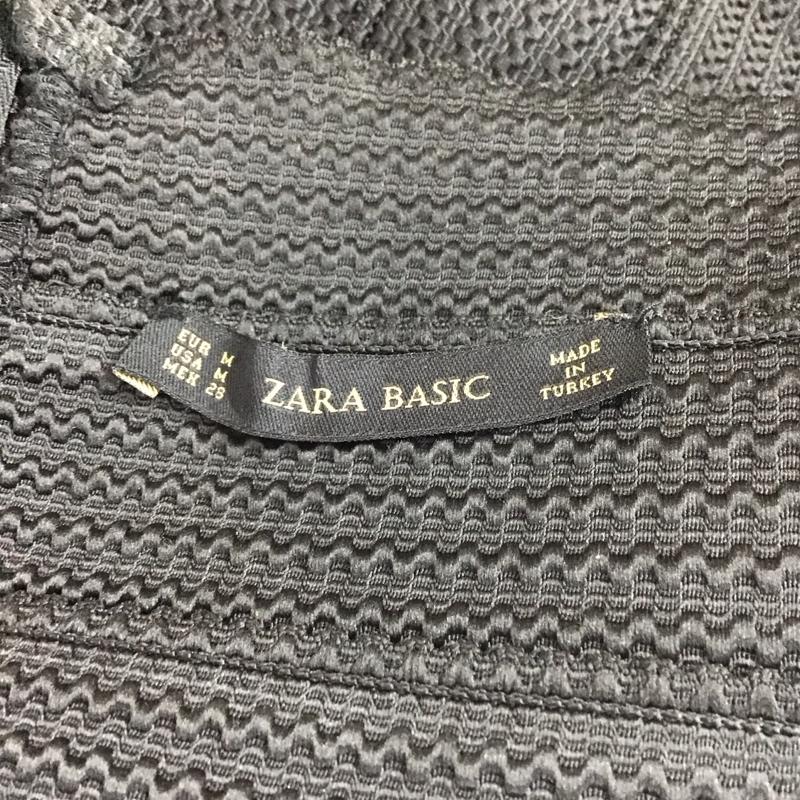 ザラベーシック ZARA BASIC スカート ひざ丈スカート 1752 051 800 フルジップ タイトスカート M  黒 / ブラック /  レディース USED 古着 中古 10112560
