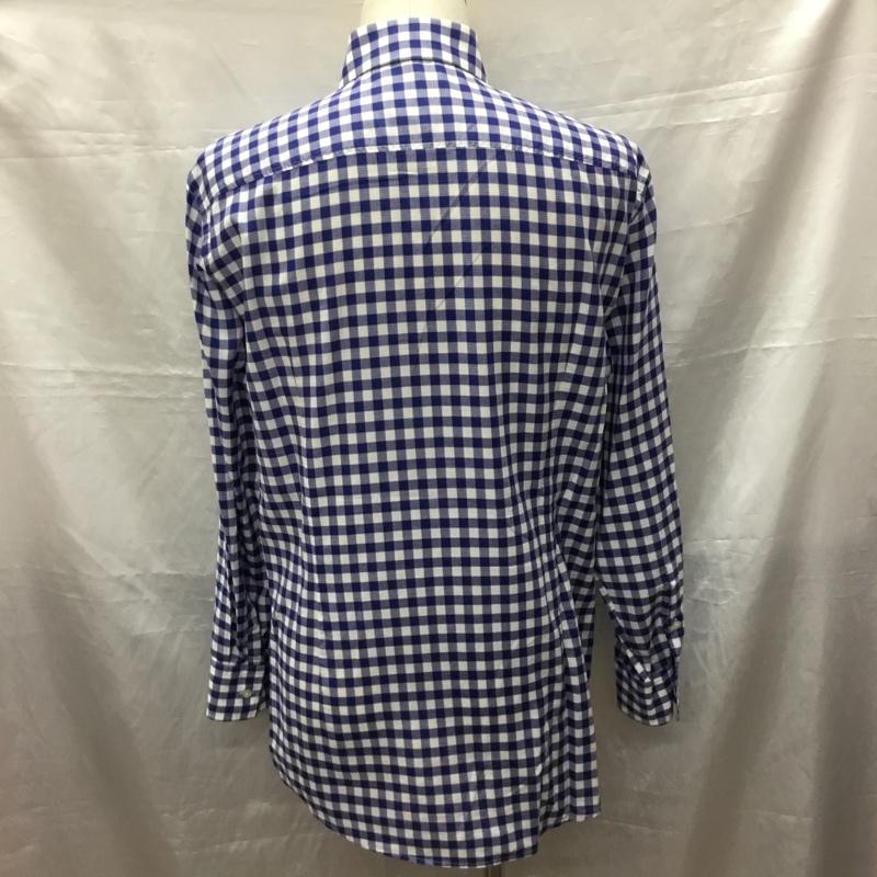 ヒューゴボス HUGO BOSS シャツ、ブラウス 長袖 長袖シャツ カラーシャツ ポケットシャツ 長袖カットソー チェックシャツ 42 チェック マルチカラー / マルチカラー /  メンズ USED 古着 中古 10119404