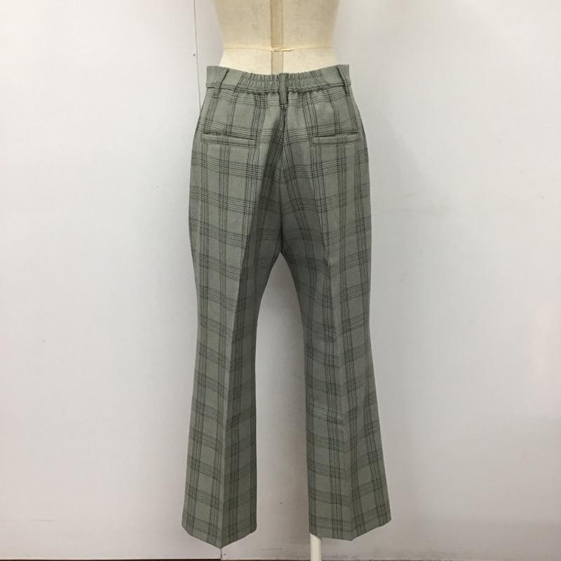 ローリーズファーム LOWRYS FARM パンツ スラックス LF521028AD フレアパンツ L チェック マルチカラー / マルチカラー /  レディース USED 古着 中古 10107952