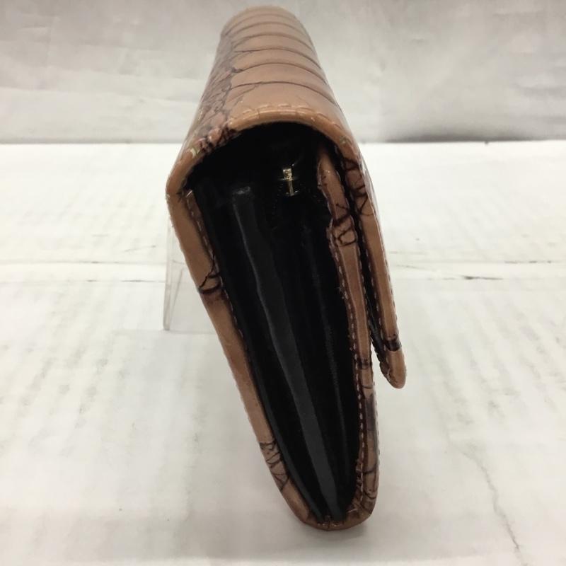 ヴィヴィアンウエストウッド Vivienne Westwood 財布 長財布 箱有 エナメル ワンポイント ベージュ / ベージュ /  レディース USED 古着 中古 10112913