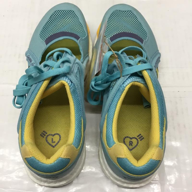 アディダス adidas スニーカー スニーカー GX7917 EQT RACING HM 28cm 箱有 HUMAN MADE 28.0cm ワンポイント 水色 / ライトブルー / X 黄 / イエロー /  メンズ USED 古着 中古 10107863