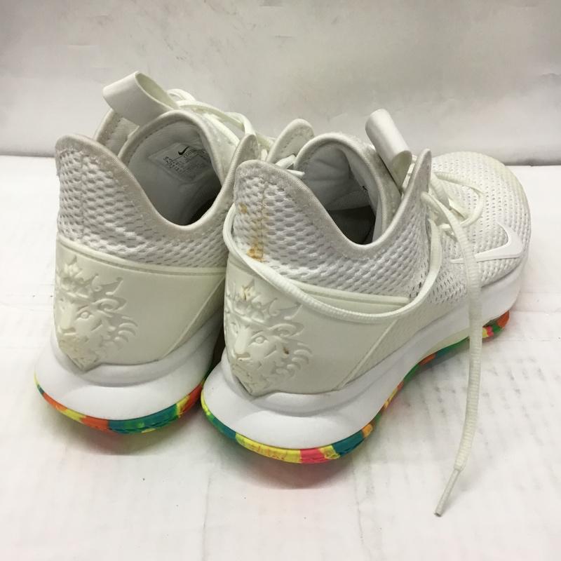 ナイキ NIKE スニーカー スニーカー CD0188-102 LEBRON WITNESS 4 25.5cm 25.5cm ワンポイント 白 / ホワイト /  メンズ USED 古着 中古 10107577