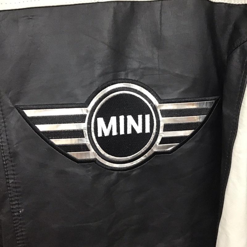 古着 USED ジャケット、上着 ジャケット、ブレザー ジップアップジャケット アウター 古着 minicooper XL ロゴ、文字 黒 / ブラック / X 灰 / グレー /  メンズ USED 古着 中古 10136135