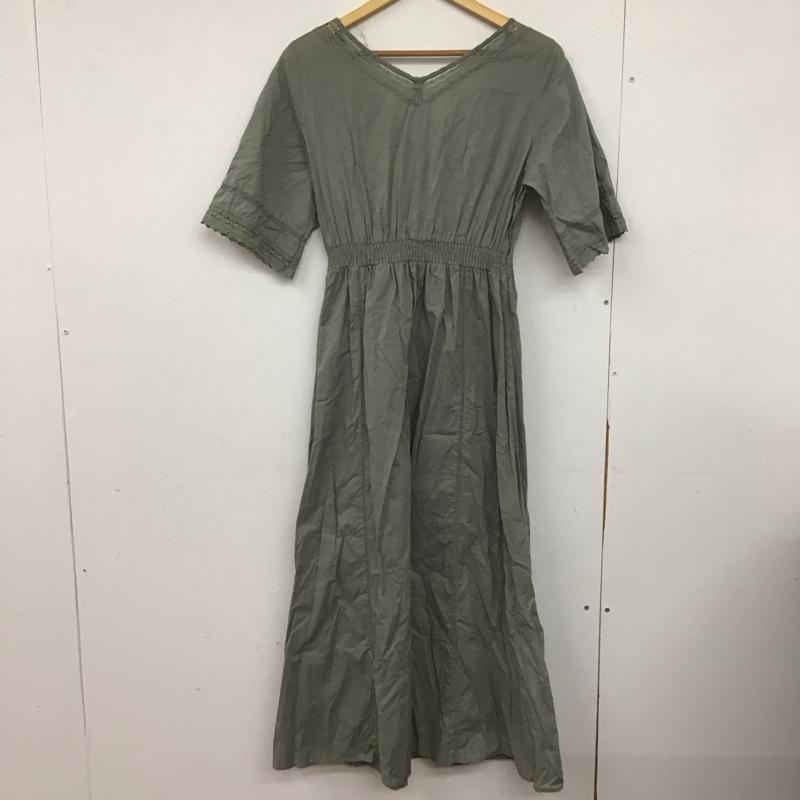 スローブイエナ SLOBE IENA ワンピース ロングスカート 半袖ロングワンピース フレアスカート 無地 マルチカラー / マルチカラー /  レディース USED 古着 中古 10147102