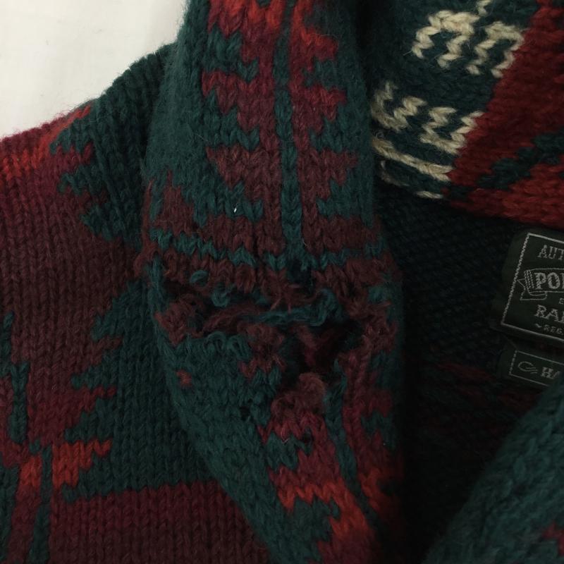 ポロカントリー POLO COUNTRY ニット、セーター 長袖 ノルディック柄 マルチカラー / マルチカラー /  メンズ USED 古着 中古 10142526
