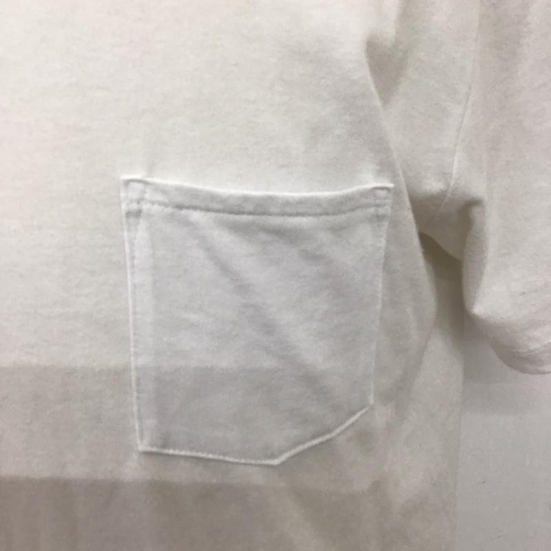 ザ ノースフェイス パープルレーベル THE NORTH FACE PURPLE LABEL Tシャツ 半袖 NT3906N 胸ポケット M 無地 白 / ホワイト /  メンズ USED 古着 中古 10118091