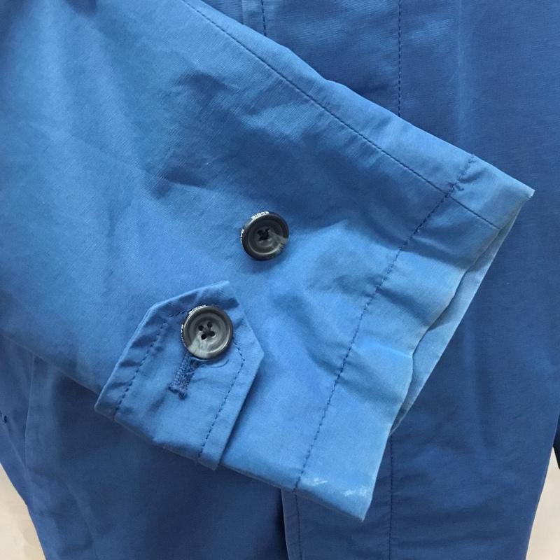 エディーバウアー Eddie Bauer ジャケット、上着 ジャケット、ブレザー ロングジャケット カラージャケット アウター S 無地 青 / ブルー /  メンズ USED 古着 中古 10118633