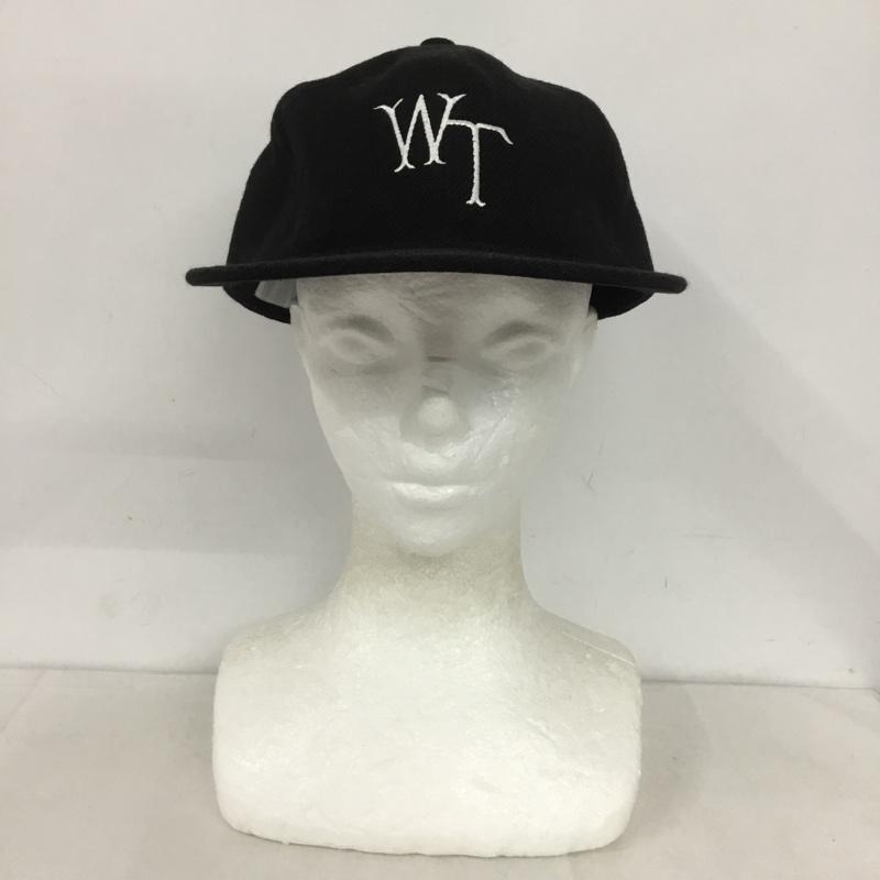 ダブルタップス WTAPS 帽子 キャップ EX49 COLLECTION POLY TWILL 242HCDT-HT12 ロゴ、文字 黒 / ブラック /  メンズ USED 古着 中古 10143931