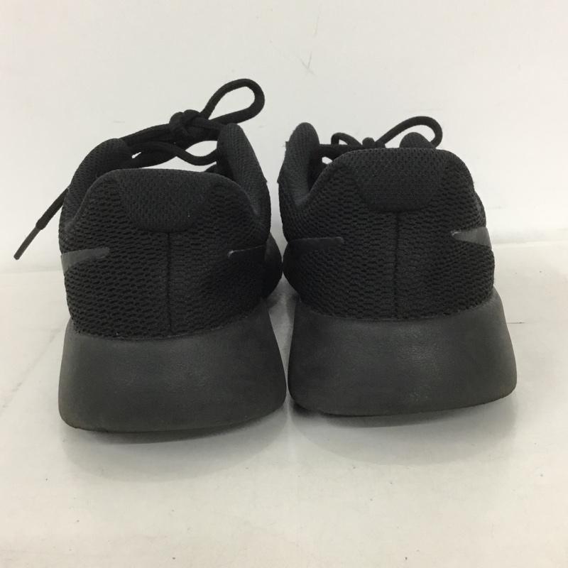 ナイキ NIKE スニーカー スニーカー 818381-001 タンジュン GS 24cm 24.0cm ロゴ、文字 黒 / ブラック /  レディース USED 古着 中古 10133908