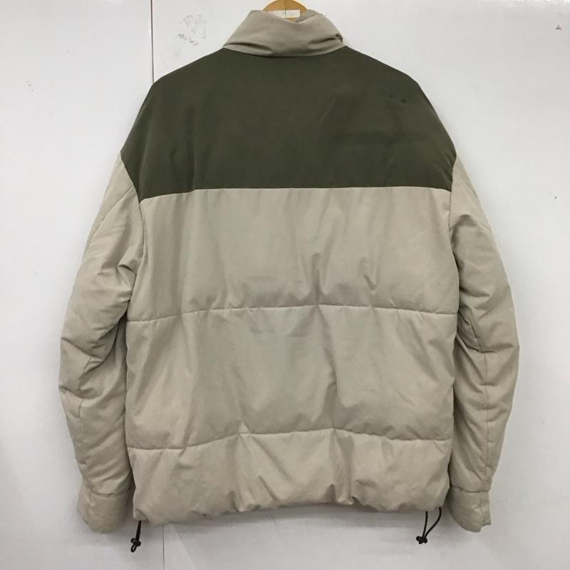 ザラ ZARA ジャケット、上着 ジャンパー、ブルゾン ジップアップジャケット ジャンパー ジャケット ダウンジャケット アウター L 無地 ベージュ / ベージュ /  メンズ USED 古着 中古 10121662