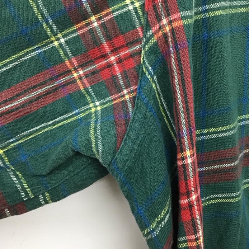 エルエルビーン L.L.Bean シャツ、ブラウス 長袖 長袖シャツ チェックシャツ カラーシャツ L チェック マルチカラー / マルチカラー /  メンズ USED 古着 中古 10146984