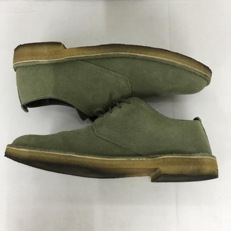 クラークス Clarks カジュアルシューズ カジュアルシューズ DESERT LONDON UK7 US8 US：8 無地 カーキ / カーキ /  メンズ USED 古着 中古 10130411