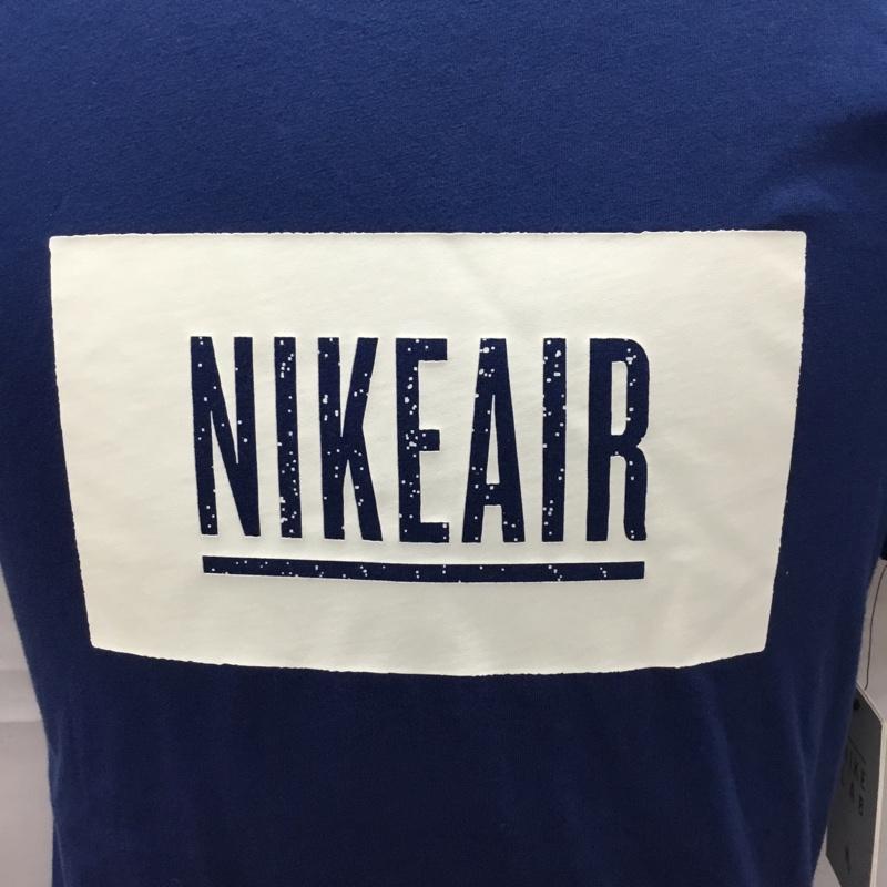 ナイキ NIKE Tシャツ 半袖 886681-423 NIKEAIRBASKETBALLSHIRTTEE 半袖カットソー プリントTシャツ S ロゴ、文字 青 / ブルー /  メンズ USED 古着 中古 10109457