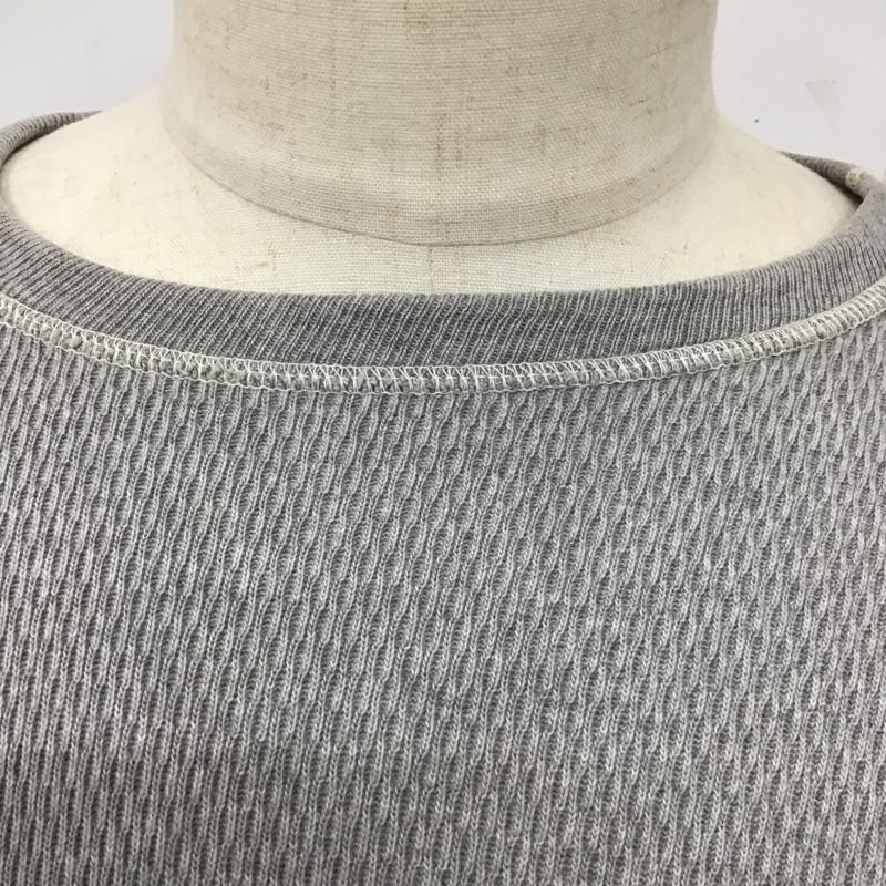 バズリクソンズ Buzz Rickson s カットソー 長袖 長袖カットソー 無地カットソー クルーネック M 無地 灰 / グレー /  メンズ USED 古着 中古 10125119