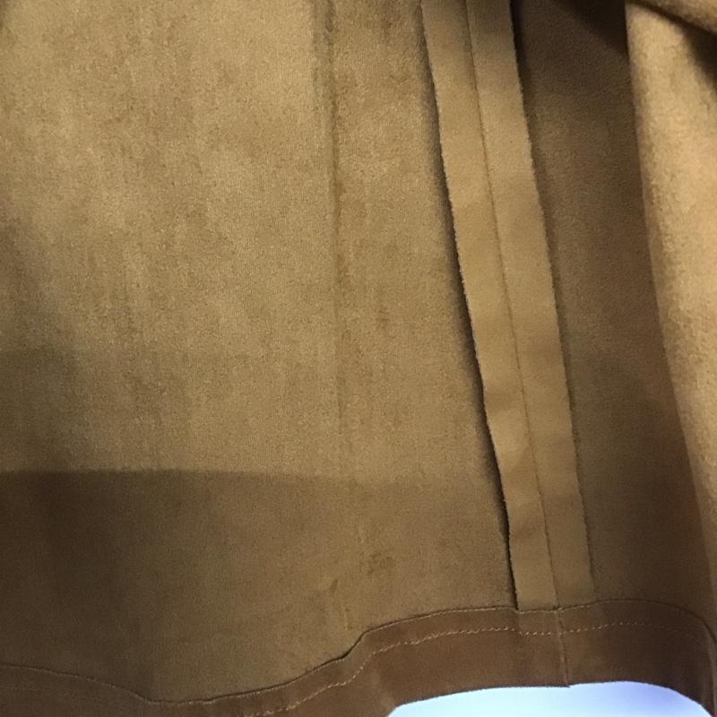 ザラ ZARA スカート ミニスカート S 無地 茶 / ブラウン /  レディース USED 古着 中古 10142918