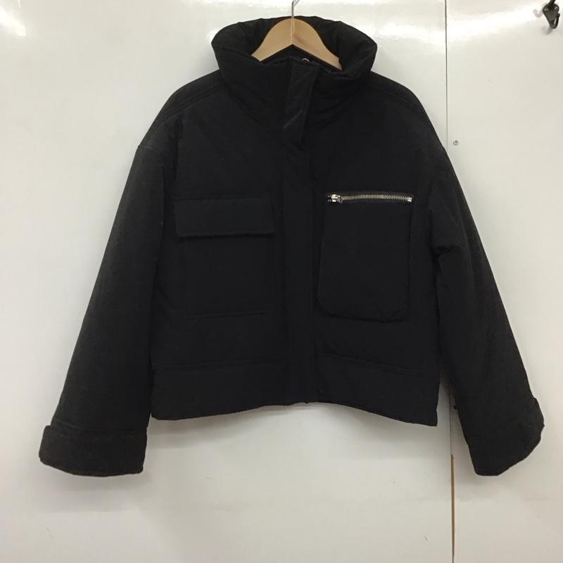 スライ SLY ジャケット、上着 ジャンパー、ブルゾン 030DSY30-1460 BIG PK NYLON BZ 2 無地 黒 / ブラック /  レディース USED 古着 中古 10140587
