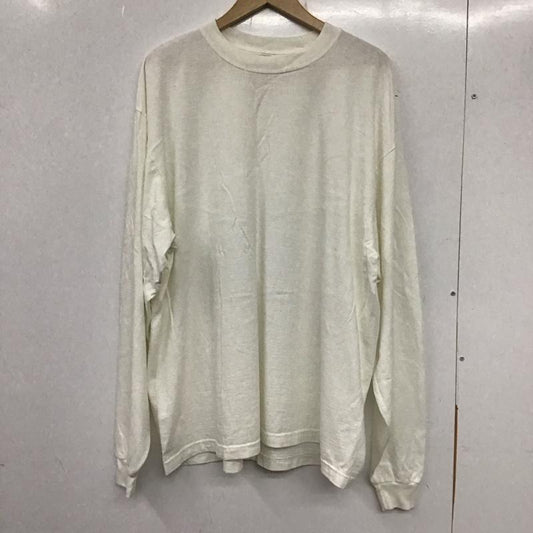 シャカウエア Shaka wear カットソー 長袖 長袖カットソー 無地カットソー クルーネック XL 無地 白 / ホワイト /  メンズ USED 古着 中古 10138107