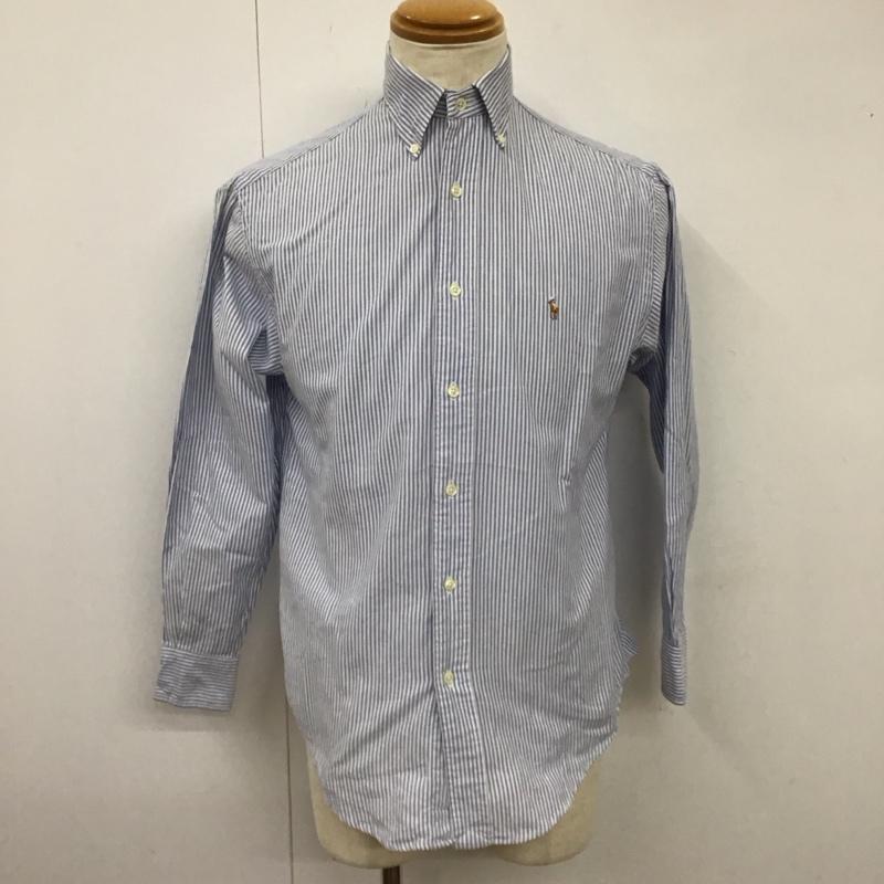ラルフローレン RALPHLAUREN シャツ、ブラウス 長袖 長袖シャツ カラーシャツ ポケットシャツ 長袖カットソー ストライプシャツ 4 ロゴ、文字 マルチカラー / マルチカラー /  メンズ USED 古着 中古 10114638