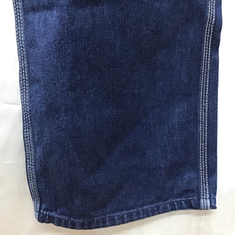 リー Lee パンツ デニム、ジーンズ デニムパンツ ストレートパンツ ワイドパンツ カジュアルパンツ 33インチ 無地 青 / ブルー /  メンズ USED 古着 中古 10116365