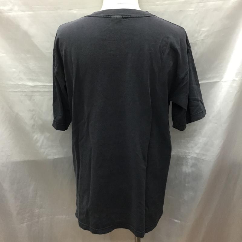 古着 USED Tシャツ 半袖 半袖カットソー プリントTシャツ クルーネックカットソー 90s human-i-tee L プリント 黒 / ブラック /  メンズ USED 古着 中古 10119719