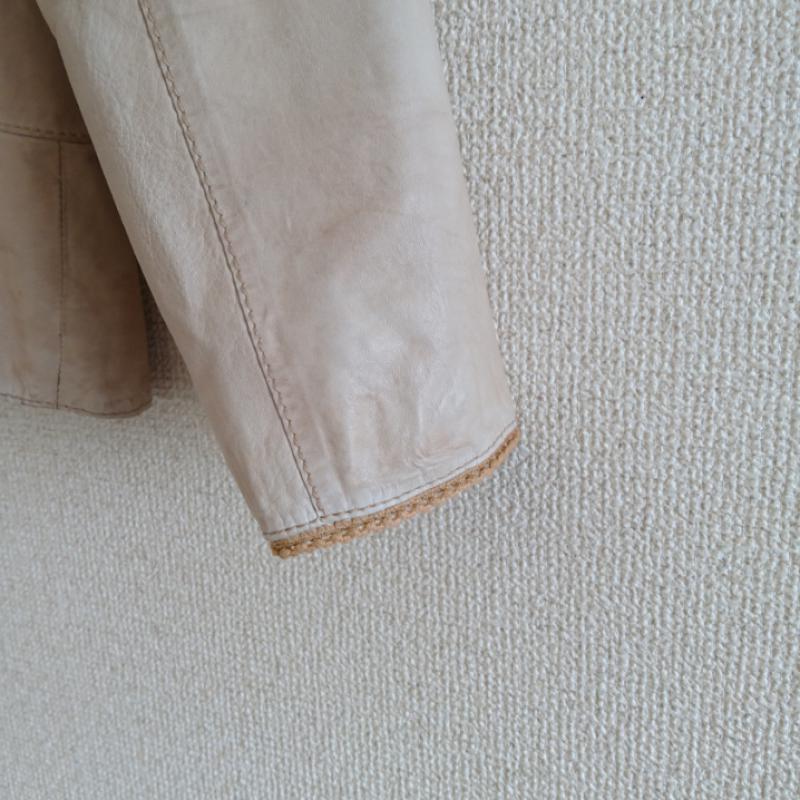 マレーラ MARELLA ジャケット、上着 ジャンパー、ブルゾン 42 無地 ベージュ / ベージュ /  レディース USED 古着 中古 10017055