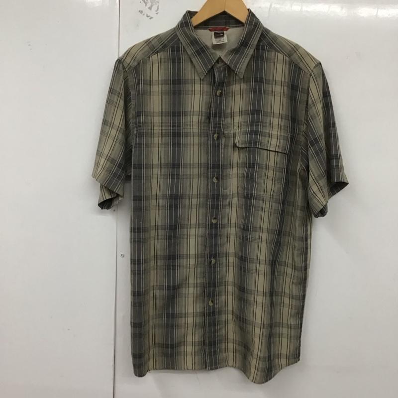 ザノースフェイス THE NORTH FACE シャツ、ブラウス 半袖 半袖シャツ チェックシャツ ポケットシャツ M チェック マルチカラー / マルチカラー /  メンズ USED 古着 中古 10129655