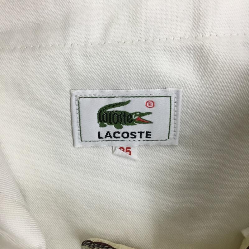 ラコステ LACOSTE パンツ ショートパンツ ハーフパンツ ショートパンツ カジュアルパンツ 85cm 無地 ベージュ / ベージュ /  メンズ USED 古着 中古 10108319